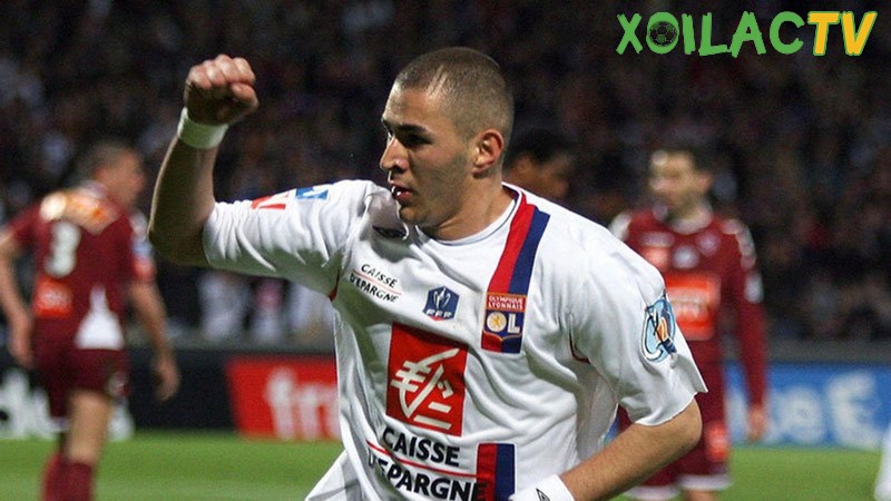 Cầu thủ Benzema đã có những mùa giải thành công cùng Lyon